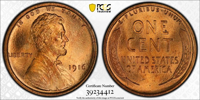 Cert 39234412 - Coin Image