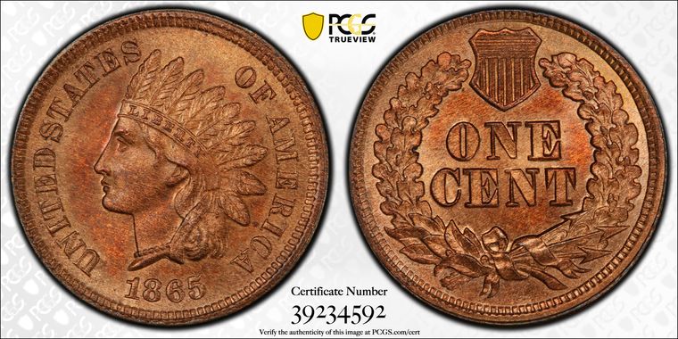 Cert 39234592 - Coin Image