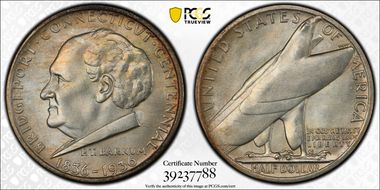 1936 50C Bridgeport MS67