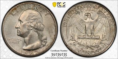 1932-S 25C MS64