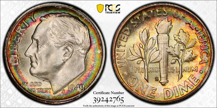 Cert 39242765 - Coin Image