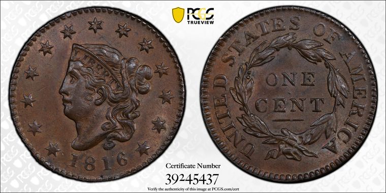 Cert 39245437 - Coin Image