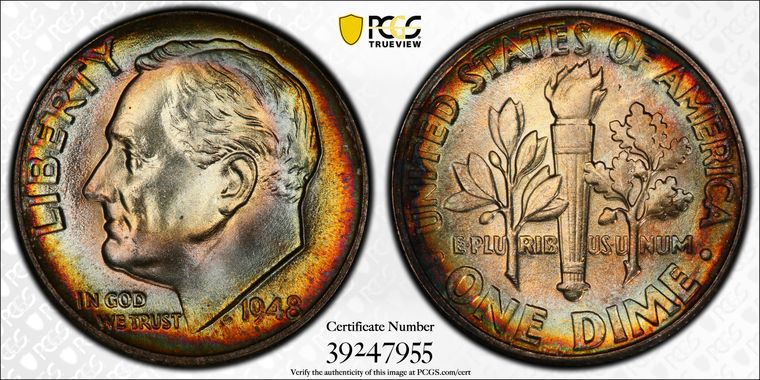 Cert 39247955 - Coin Image