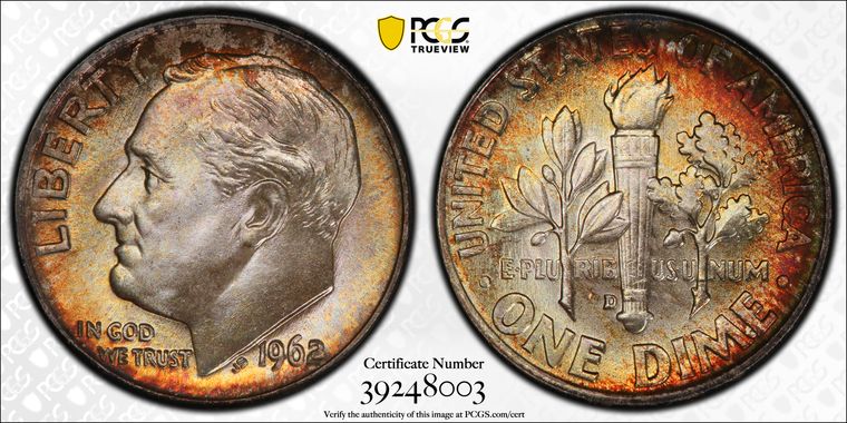 Cert 39248003 - Coin Image