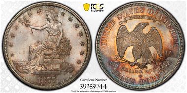 1877-S T$1 MS66+
