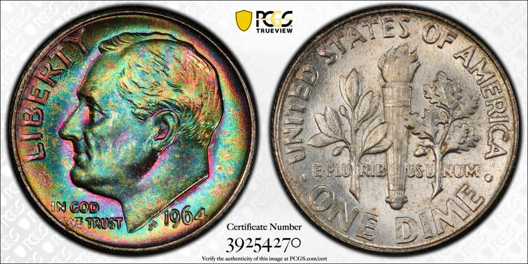 Cert 39254270 - Coin Image