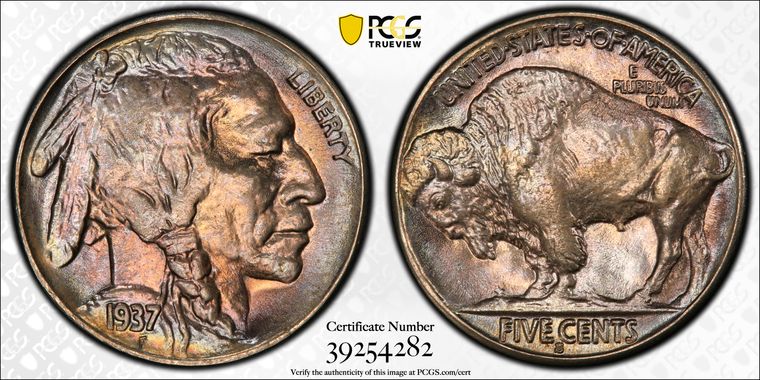 Cert 39254282 - Coin Image