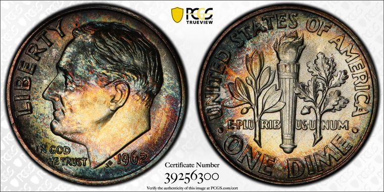 Cert 39256300 - Coin Image