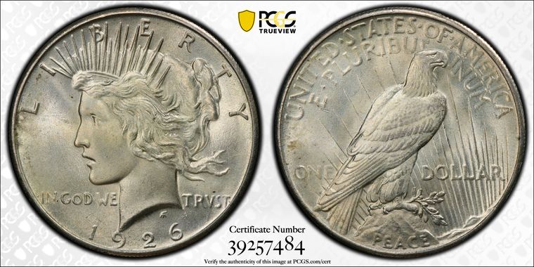 Cert 39257484 - Coin Image