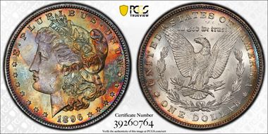 1896 $1 MS64