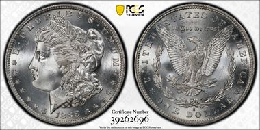 1888-S $1 MS66+