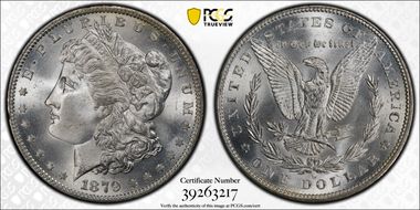 1879-O $1 MS66
