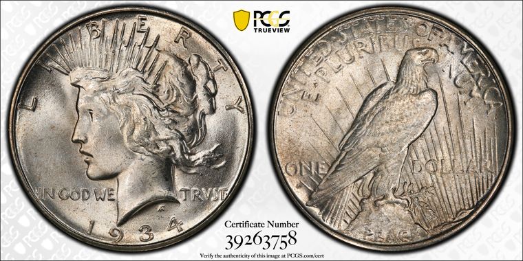 Cert 39263758 - Coin Image