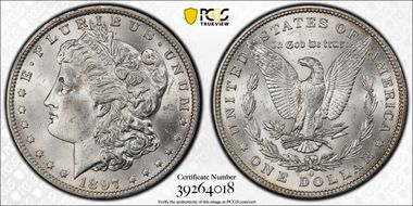1897-O $1 MS63+