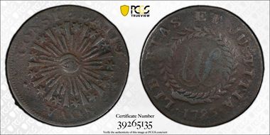 1785 C Nova 1/2P Blunt Rays N1BN