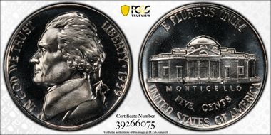 1939 5C Reverse of 1938 PR68