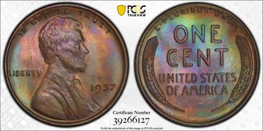 1937 1C MS64BN