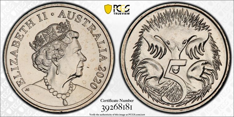 Cert 39268181 - Coin Image