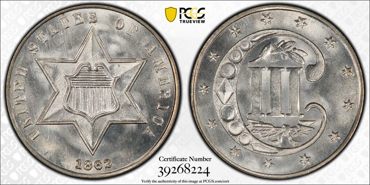 Cert 39268224 - Coin Image