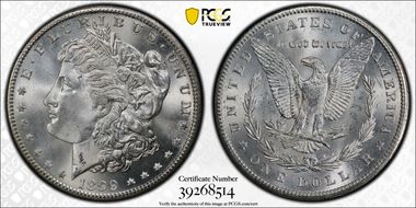 1899-S $1 MS65+