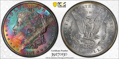 1897 $1 MS67