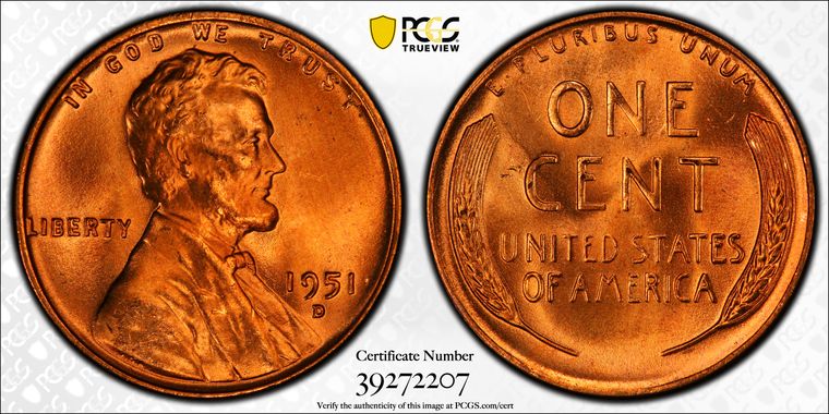 Cert 39272207 - Coin Image