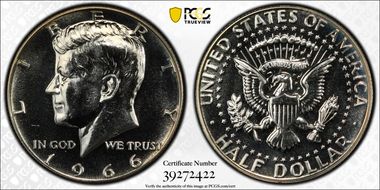 1966 50C SMS No "FG" SP66