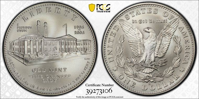 Cert 39273106 - Coin Image