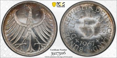 1967-G 5 Mk MS65