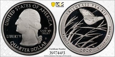 2020-S 25C Tallgrass Prairie NP PR69DCAM
