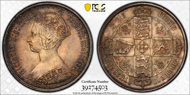 1873 Florin S-3893 MS64