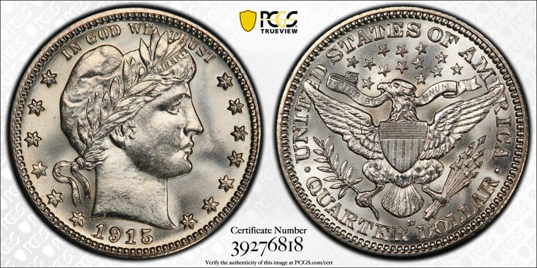 Cert 39276818 - Coin Image