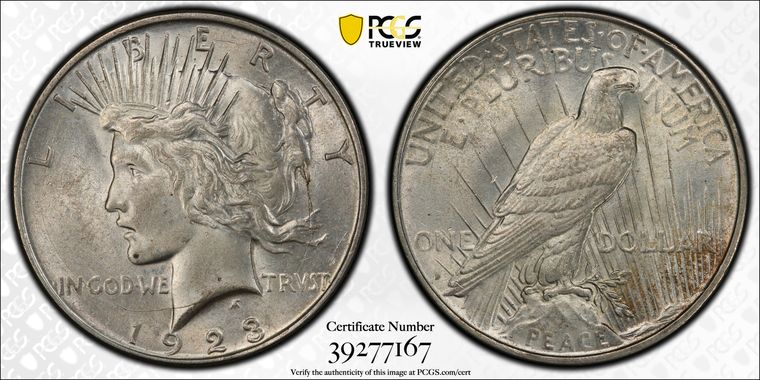 Cert 39277167 - Coin Image