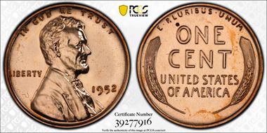 1952 1C PR66RD