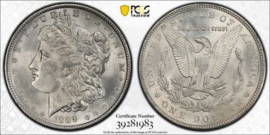 1889 $1 MS64
