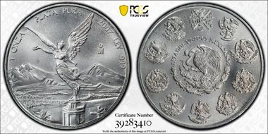 2007-Mo Onza Libertad Ag MS69