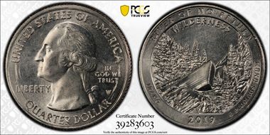 2019-W 25C Frank Church River of No Return NP N1