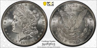 1878-S $1 MS65