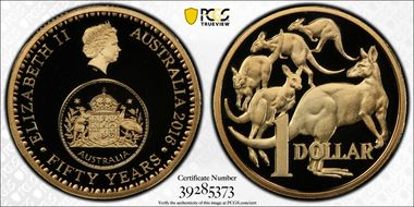 2016 $1 50 Yrs Decimal Currency PR69DCAM