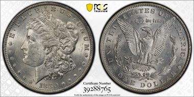 1880-O $1 MS62