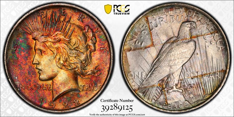 Cert 39289125 - Coin Image