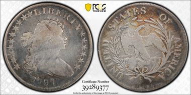 1797 $1 10x6 Stars F15