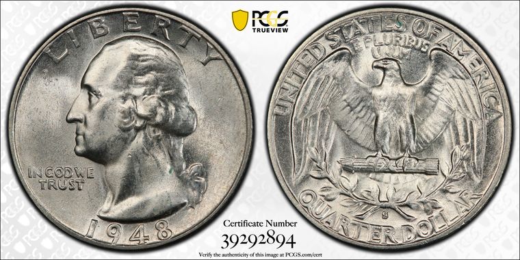 Cert 39292894 - Coin Image