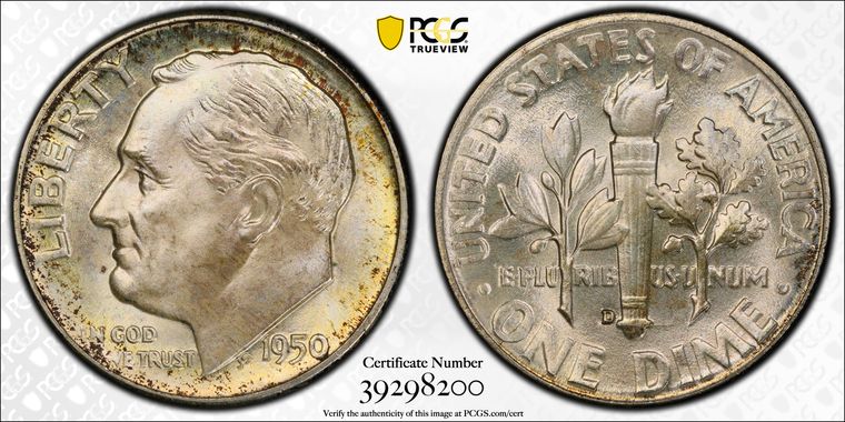 Cert 39298200 - Coin Image