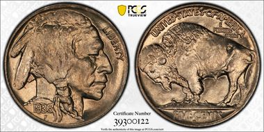 1936-D/D 5C RPM, FS-511 MS65