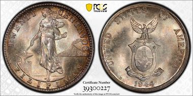 1944-D/S 20C Allen-12.04a MS66+