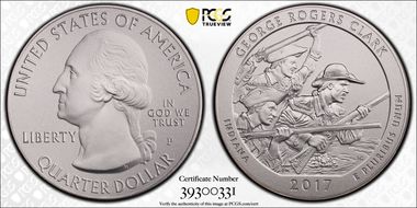 2017-P 25C Frederick Douglass NP 5 oz Silver SP70