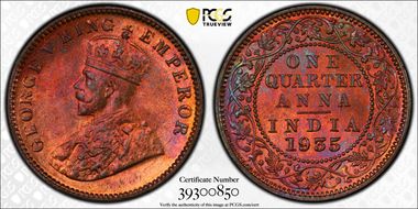 1935(C) 1/4 An SW-8.384 Prid-675 MS66RB