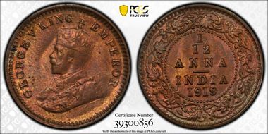 1919(C) 1/12 An SW-8.544 MS64RB