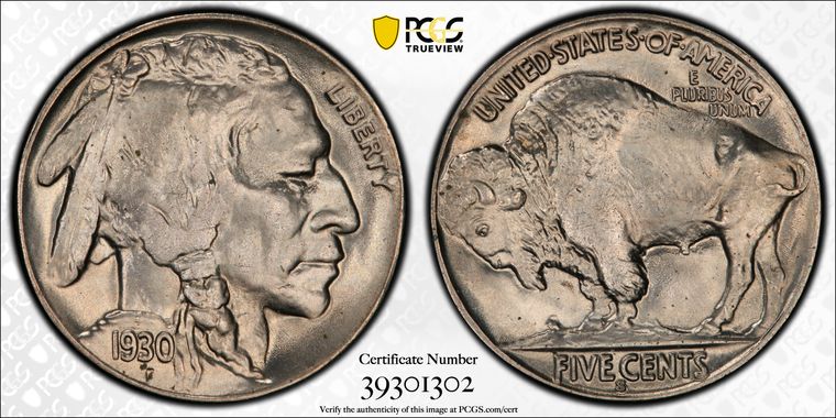 Cert 39301302 - Coin Image